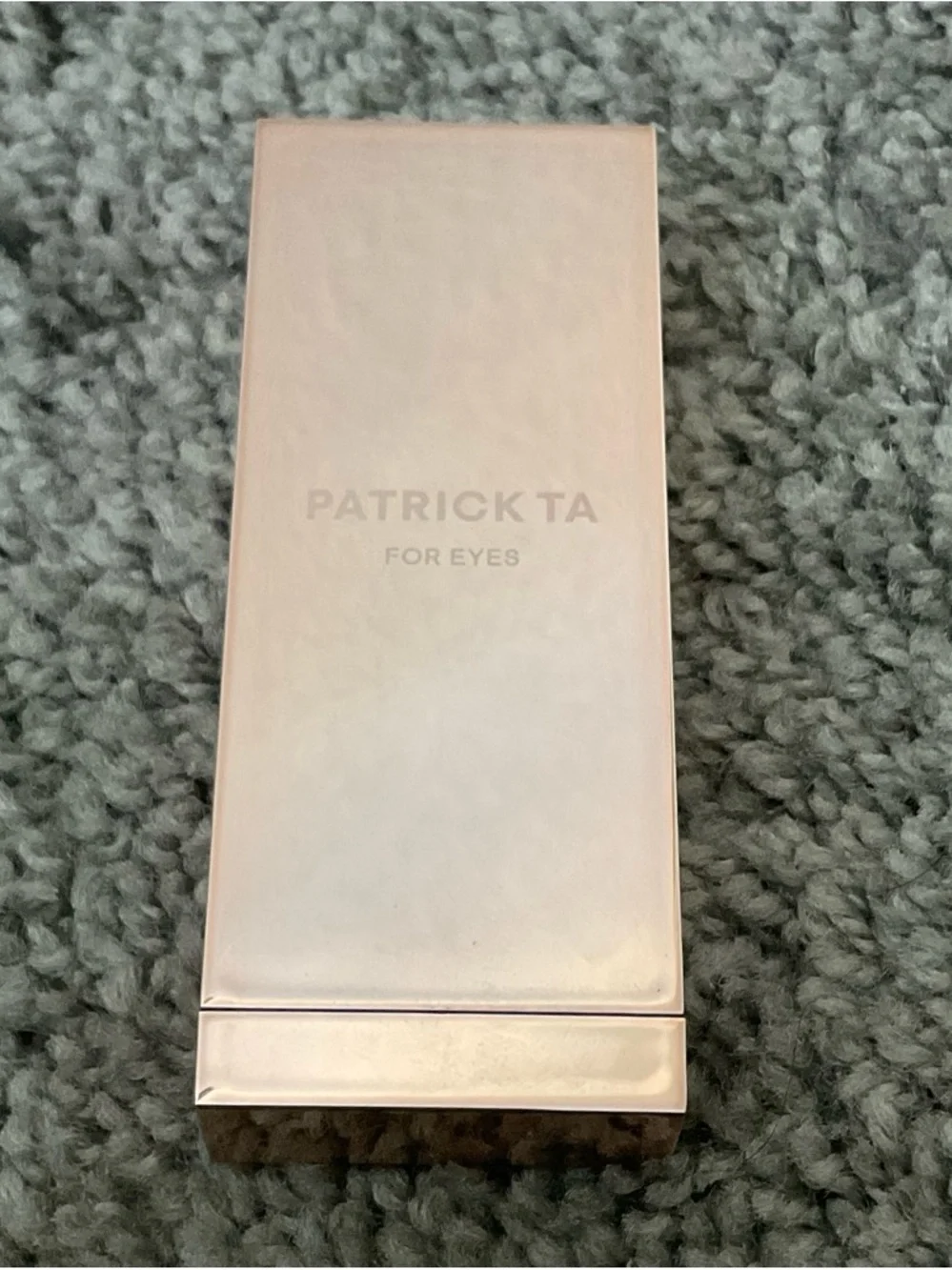 Patrick Ta Metallic Rose Compact Eye Palette Case